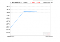 广发小盘成长混合C基金03月23日上涨