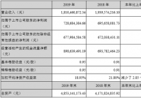 四川双马2019年年报:净利润728,684,384.66元，同比增长4.75%