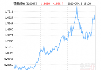 诺安成长混合基金05月15日净值上涨4.85%